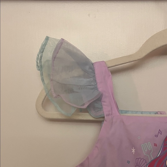 Disney Ariel Kids Costume Dress - Purple and Aqua child’s size Small 6/7 - Picture 5 of 9